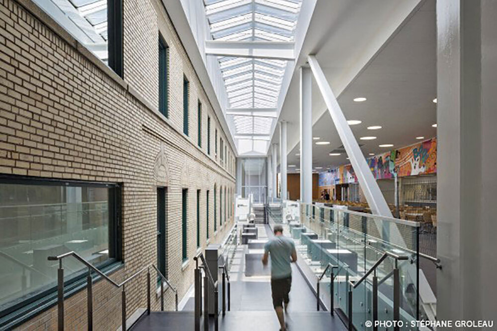 Hôpital Général Juif à Montréal, Québec Magil Construction